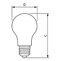 Philips LED Lampe CorePro LEDbulb, A60, E27, 10,5W, 2700K, klar