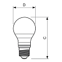 Philips LED Lampe CorePro LEDbulb, A60, E27, 4,5W, 2700K, matt