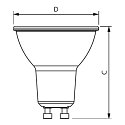Philips 5er Set LED Reflektorlampe MASTER LEDspot VALUE PAR16 DIM, GU10, 3.7W 3000K 365lm 750cd 36�, CRi>90, dimmbar, Glas