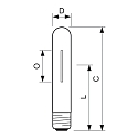 Philips Hochdrucknatriumdampflampe MST SON-T APIA PLUS XTRA 1SL/12, 105W, E40, 2000K, 11550lm