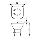 Philips MSD Platinum 5R 1CT/8 DIM, Event-/Fassadenbeleuchtung, 189W 8000K 7950lm, klar