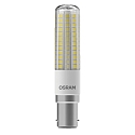 LED-R�hrenlampe / Stablampe RL-T18 60 827/C/B15d RO, 230V AC, 6.3W 2700K 806lm 320�, schaltbar, klar