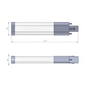 RADIUM LED Kompaktlampe ESSENCE S9 Retrofit f�r Ralux S, 120�, G23, 5W, 3000K, 550lm, IP20, einseitig gesockelt, wei� matt