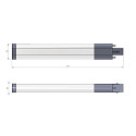 RADIUM LED Kompaktlampe ESSENCE S11 Retrofit f�r Ralux S, 120�, G23, 6,5W, 3000K, 720lm, IP20, einseitig gesockelt, wei� matt