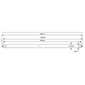 RADIUM LED R�hrenlampe DC TUBE T5 NEO 14/24 865/G5, f�r externe Treiber, 54.9cm, 10W 6500K 1800lm 220�, dimmbar