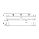 DALI-Treiber f�r DC-LED Lampen, LED Strips und Module, DRIVER DALI2 DT6, IP20, 200-350mA, stromkonstant, DALI dimmbar, 37W