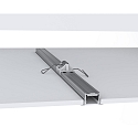 Einbau-Aluminium-Profil f�r 1 LED Strip, Fl�gel-Profil SMALL, 200cm, wei� RAL9016