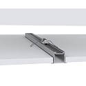 Aluminium Fl�gelprofil (Einbau) MEDIUM WING 40/25.9/B2C2, f�r 2 LED Strips, L�nge 200cm, wei� RAL9016