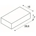 SLV LED Wandleuchte SHELL 30, 54W, 3000K, Weiß