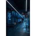 SLV GRAZIA 10 LED Surface profile, standard, ribbed, 200cm, black