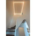 SLV GRAZIA 20 Kunststoffabdeckung flache Ausführung, 300cm, milchig