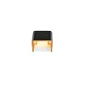 MANA Lamp shade, width 12cm, wood grey/brown