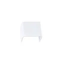 MANA Leuchtenschirm, Breite 12cm, Aluminium weiß