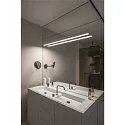 SLV Q-LINE LED Wandleuchte, silbergrau
