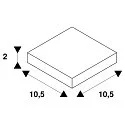 SUPROS 78 Anti-glare caps, black