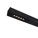 SLV Premium LED Ceiling luminaire Q-LINE CL, for BAP, 200cm, 85W, dimmable, black, 4000K