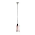 SLV FENDA Glass shade, Ø12.5cm / height 20cm, smoked glass