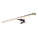 DORISA LED Mirror lamp, long, chrome
