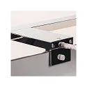 DORISA LED Mirror lamp, long, chrome