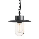 SLV MOLAT E27 Outdoor Pendelleuchte, anthrazit