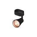 Wand- und Deckenleuchte AVO SINGLE, 1-flammig, Schwarz, GU10 QPAR51, max. 1x 50W