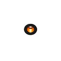 TRITON MINI LED Deckeneinbauleuchte, schwarz/gold