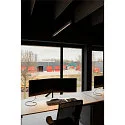 SLV Premium-LED Pendelleuchte Q-LINE PD, 100cm, für BAP, 45W, TRIAC dimmbar, Schwarz, 3000K 2100lm