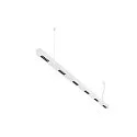 Premium-LED Pendelleuchte Q-LINE PD, 200cm, für BAP, 85W, TRIAC dimmbar, Weiß, 3000K 4200lm