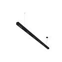 SLV Premium-LED Pendelleuchte Q-LINE PD, 200cm, für BAP, 85W, TRIAC dimmbar, Schwarz, 3000K 4200lm