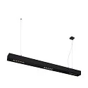 Premium-LED Pendelleuchte Q-LINE PD, 100cm, für BAP, 45W, TRIAC dimmbar, Schwarz, 4000K 2300lm