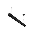 SLV Premium-LED Pendelleuchte Q-LINE PD, 100cm, für BAP, 45W, TRIAC dimmbar, Schwarz, 4000K 2300lm