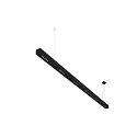 SLV Premium-LED Pendelleuchte Q-LINE PD, 200cm, für BAP, 85W, TRIAC dimmbar, Schwarz, 4000K 4600lm