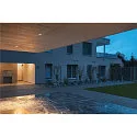 SLV Outdoor Einbau-Downlight DOLIX OUT, IP65 IK02, rund, Ø 8.2cm / DA 68mm, GU10 QPAR51 max. 50W, Aluminium, rund, Chrom