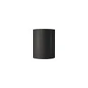SLV Textil-Schirm für Wandleuchte FENDA BASE (starr), Halbrund, Ø 23cm / Höhe 30.5cm, Schwarz / Kupfer