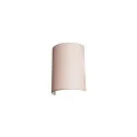 SLV FENDA Wall luminaire textile shade, half, Ø 23cm, beige