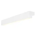 LED Wandleuchte / Spiegelleuchte L-LINE 60, 10W 3000K 820lm 120°, IP44, Weiß