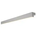 LED Wandleuchte / Spiegelleuchte L-LINE 120, IP44, 19W 3000K 1650lm 120°, silber eloxiert