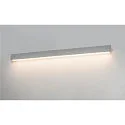 SLV LED Wandleuchte / Spiegelleuchte L-LINE 120, IP44, 19W 3000K 1650lm 120°, silber eloxiert