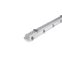 SLV LED Outdoor Wand- und Deckenleuchte IMPERVA 120, IP66 IK08, 40W 120°, 3000K 4200lm, Grau