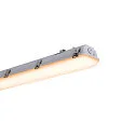SLV LED Outdoor Wand- und Deckenleuchte IMPERVA 120, IP66 IK08, 40W 120°, 3000K 4200lm, Grau
