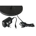 SLV Premium-LED Tischhleuchte KARPO FL, drehbar, schwenkbar, CRi >90, Touch-Dimmer (3-stufig), 6.2W 3000K 360lm 40°, schwarz