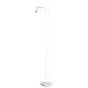 SLV Premium-LED Stehleuchte KARPO FL, drehbar, schwenkbar, CRi >90, Touch-Dimmer (3-stufig), 6.2W 3000K 430lm 40°, weiß