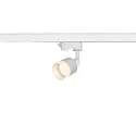 Strahler PURI TRACK SPOT QPAR51 GLAS für 3-Phasen-HV-Schienen, GU10, Weiß