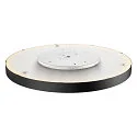 SLV LED Wall-/Ceiling luminaire MEDO 90 CL CORONA, 78W, 105°, 3000/4000K, 10100/125lm, TRIAC, black