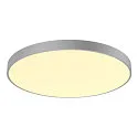 SLV LED Decken-/Pendelleuchte MEDO 90 CL AMBIENT, Ø 90cm, 78W 3000/4000K 10225lm 105°, DALI dimmbar, grau