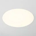 SLV LED Ceiling recessed luminaire MEDO 30 EL, frameless version, Ø 29cm, 14W 3000/4000K 105°, white
