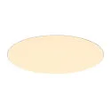 LED Deckeneinbauleuchte MEDO 90 DL, rahmenlose Version, Einbau Ø 91cm, 72W 3000/4000K 10150lm 105°, Weiß