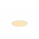 LED Deckeneinbauleuchte MEDO 30 EL, Rahmenversion, Einbau Ø 29cm, 14W 3000/4000K 1600lm 105°, Weiß
