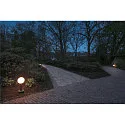 SLV Outdoor Stehleuchte GLOO PURE 44 Pole, E27, IP44 IK04, Schirm Ø 20cm, Höhe 44cm, Anthrazit
