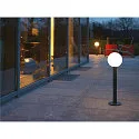 SLV Outdoor Floorlamp GLOO PURE 70 Pole, E27, IP44 IK04, shade Ø 20cm, height 70cm, anthracite
